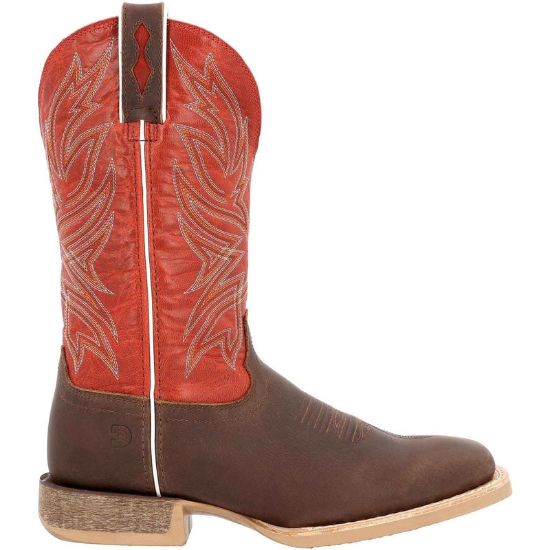 Durango Rebel Pro Leather Men's Worn Brown/Chili Pepper Boots