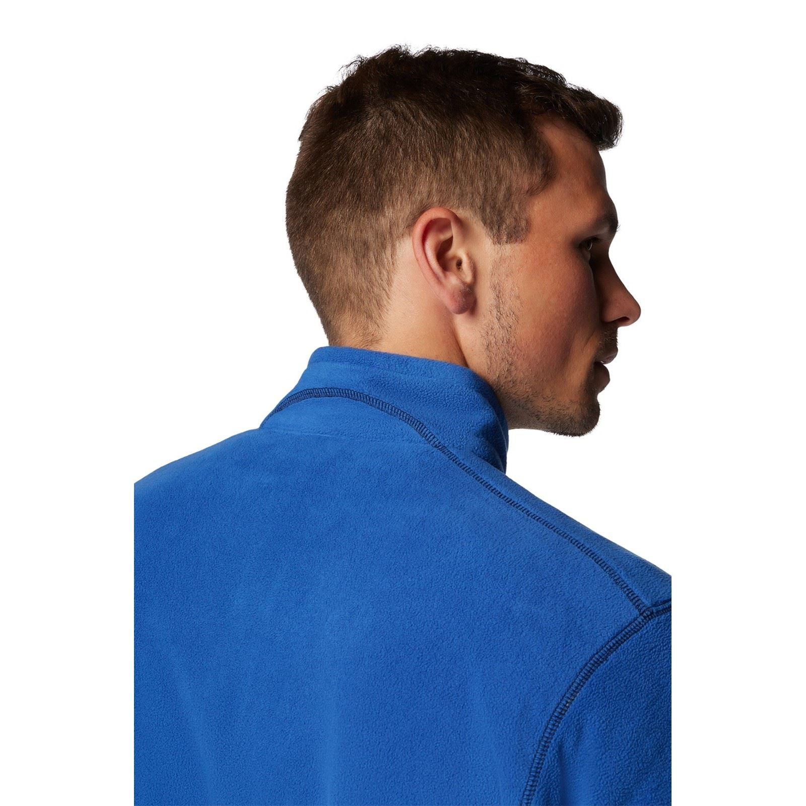 Columbia Klamath Range II Half Zip Men's Blue Fleece Jacket