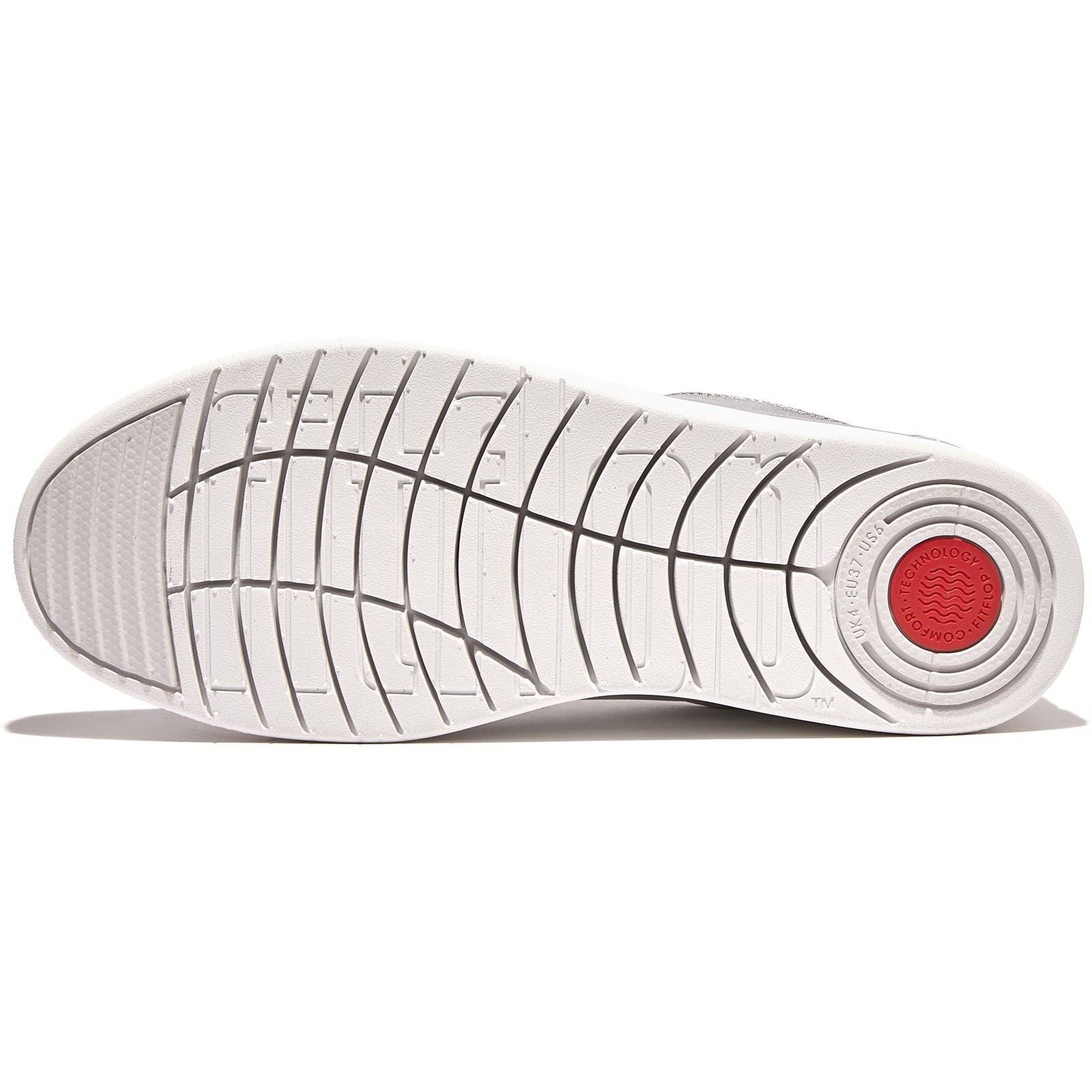 Fitflop Rally Sneakers Leather Women's Silver Trainers