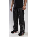 Helly Hansen Workwear Voss Synthetic Unisex Adults Black Rain Trousers