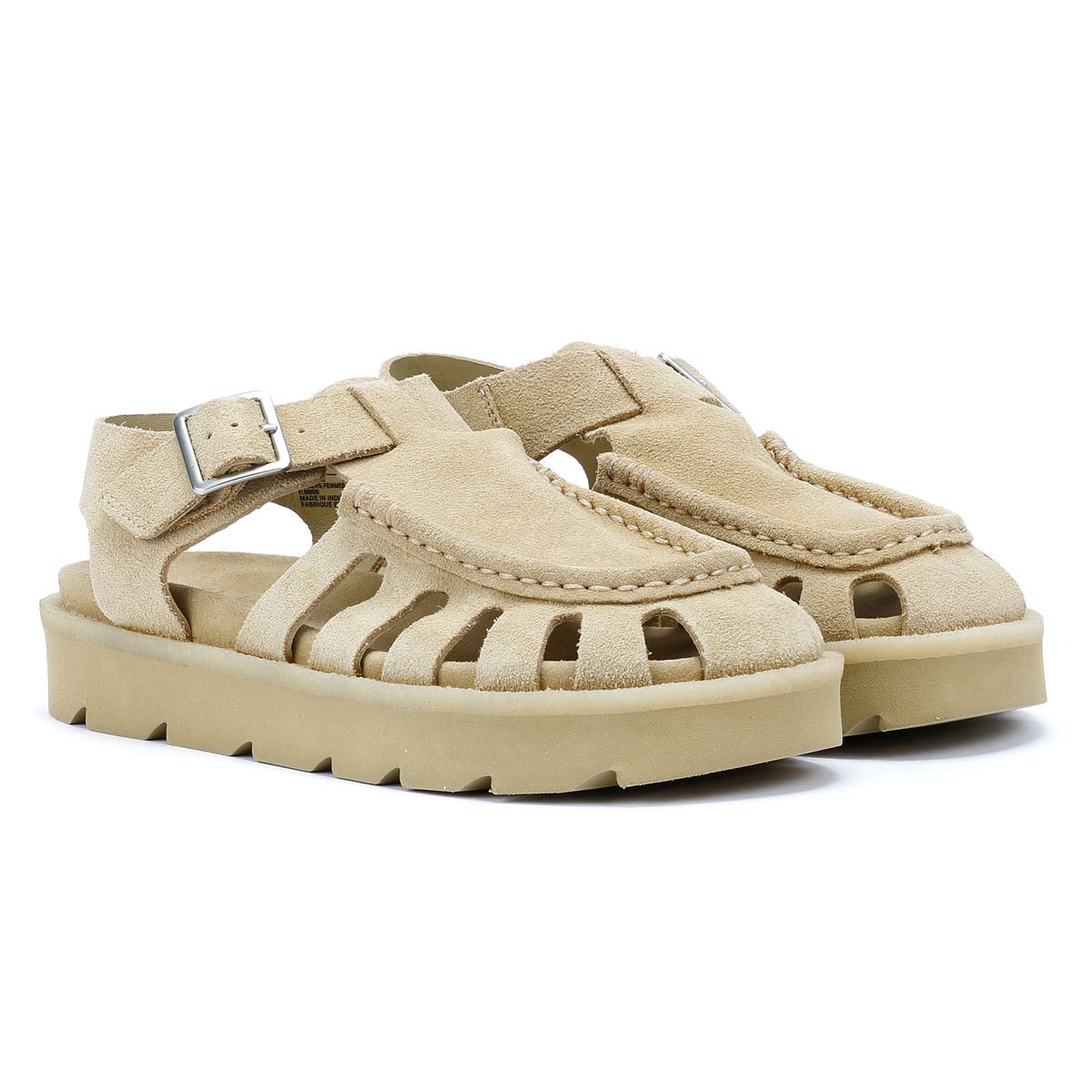 Clarks Originals Meadow Buckle Suede Women's Maple Sandals
