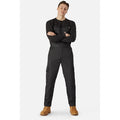 Dickies Everyday Bib and Brace Polyester Men's Black Work Overall