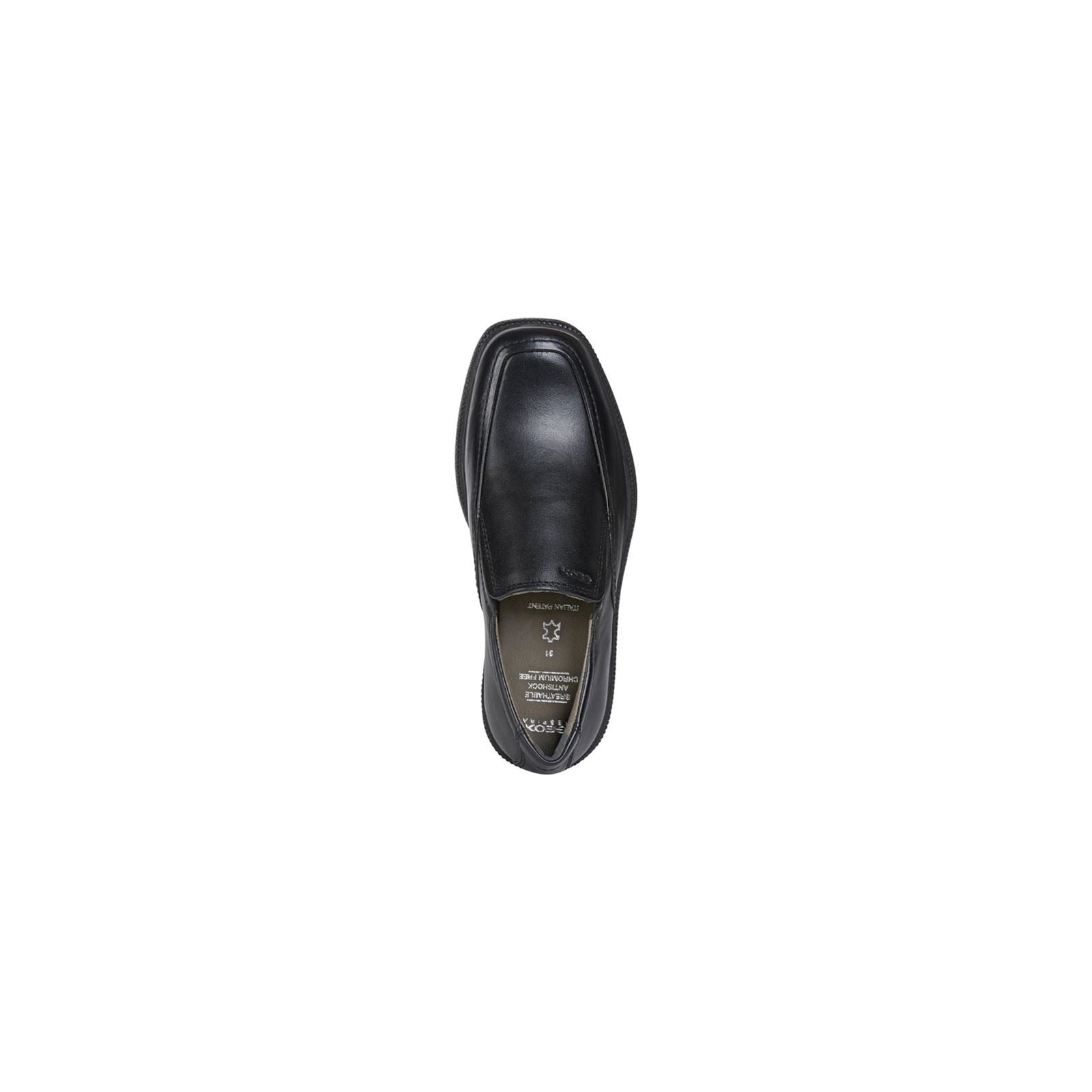 Geox Jr Federico Leather Boy's Black Loafers