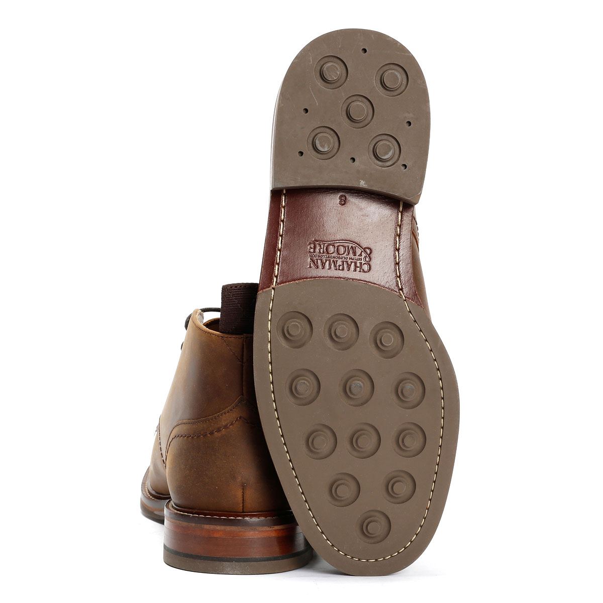 Chapman & Moore Country Chukka Leather Men's Choco Boots