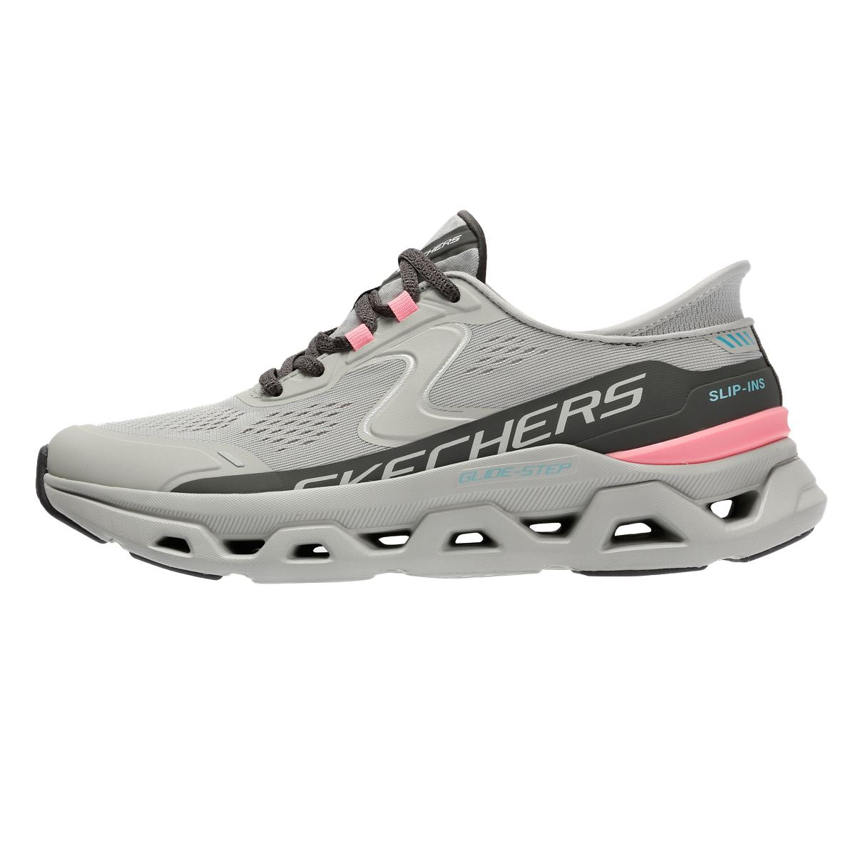 Skechers Slip-Ins Glide Step Altus Mesh Women's Gray Sneakers