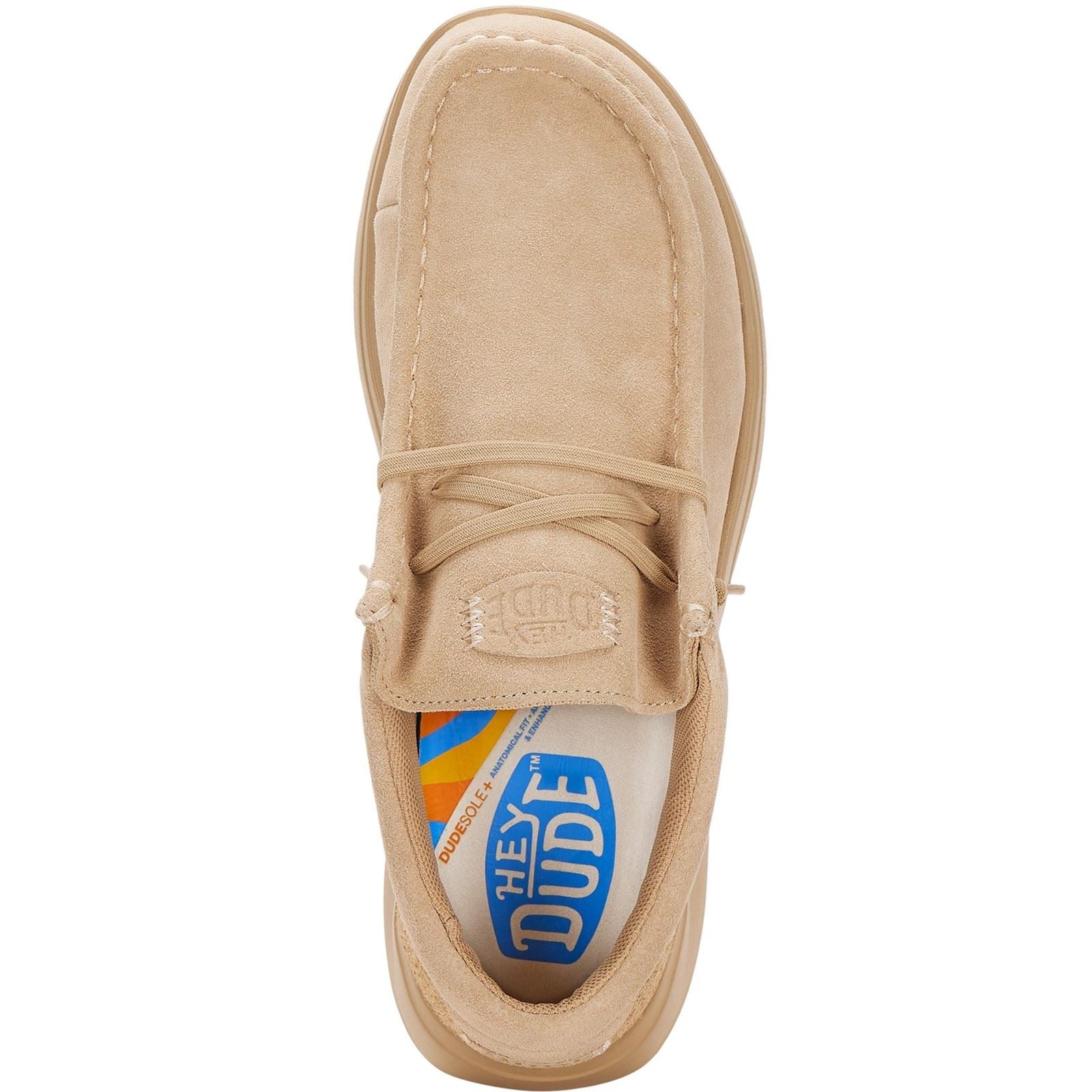 HEYDUDE Wally X Suede Men's Tan Shoes