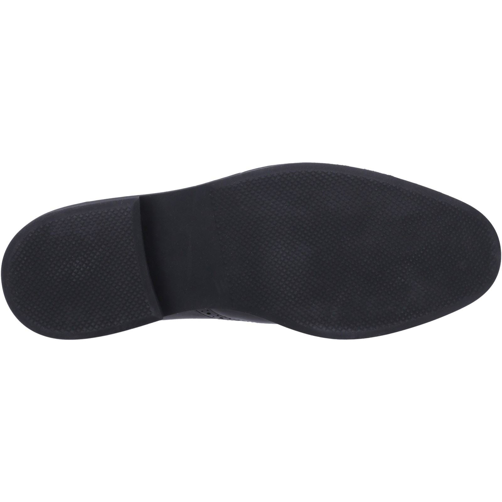 Hush Puppies Kingston Leather Men's Black Brogues Shoes