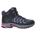 Cotswold Abbeydale Mid Softshell Women's Navy/Black/Fuchsia Hiking Boots