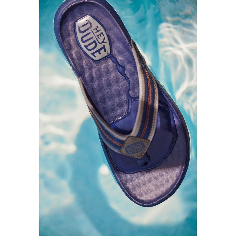 HEYDUDE Myers Flip Sport Mode Polyester Men's Navy/Navy Sandals