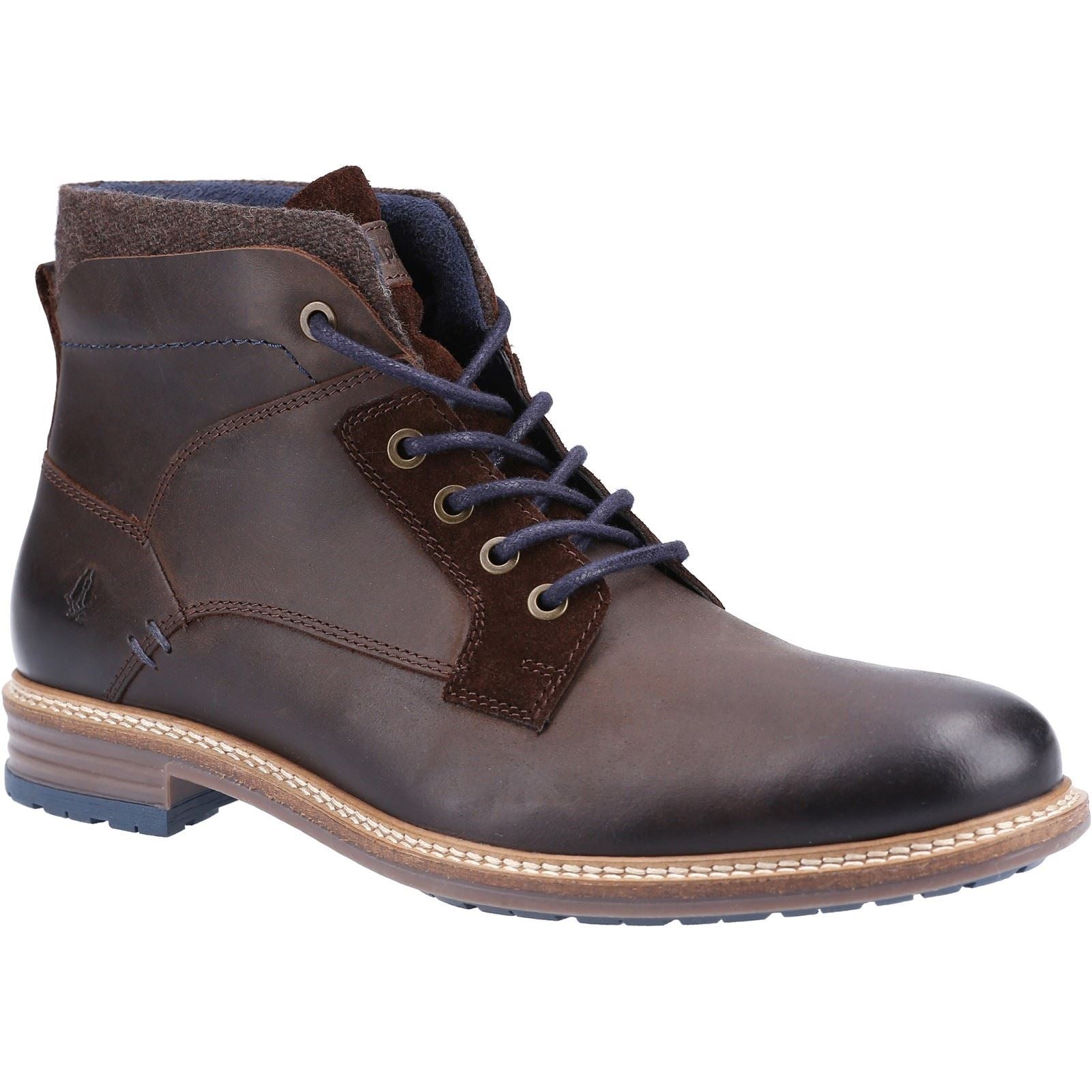 Hush Puppies Joel Leather Men's Brown Boots