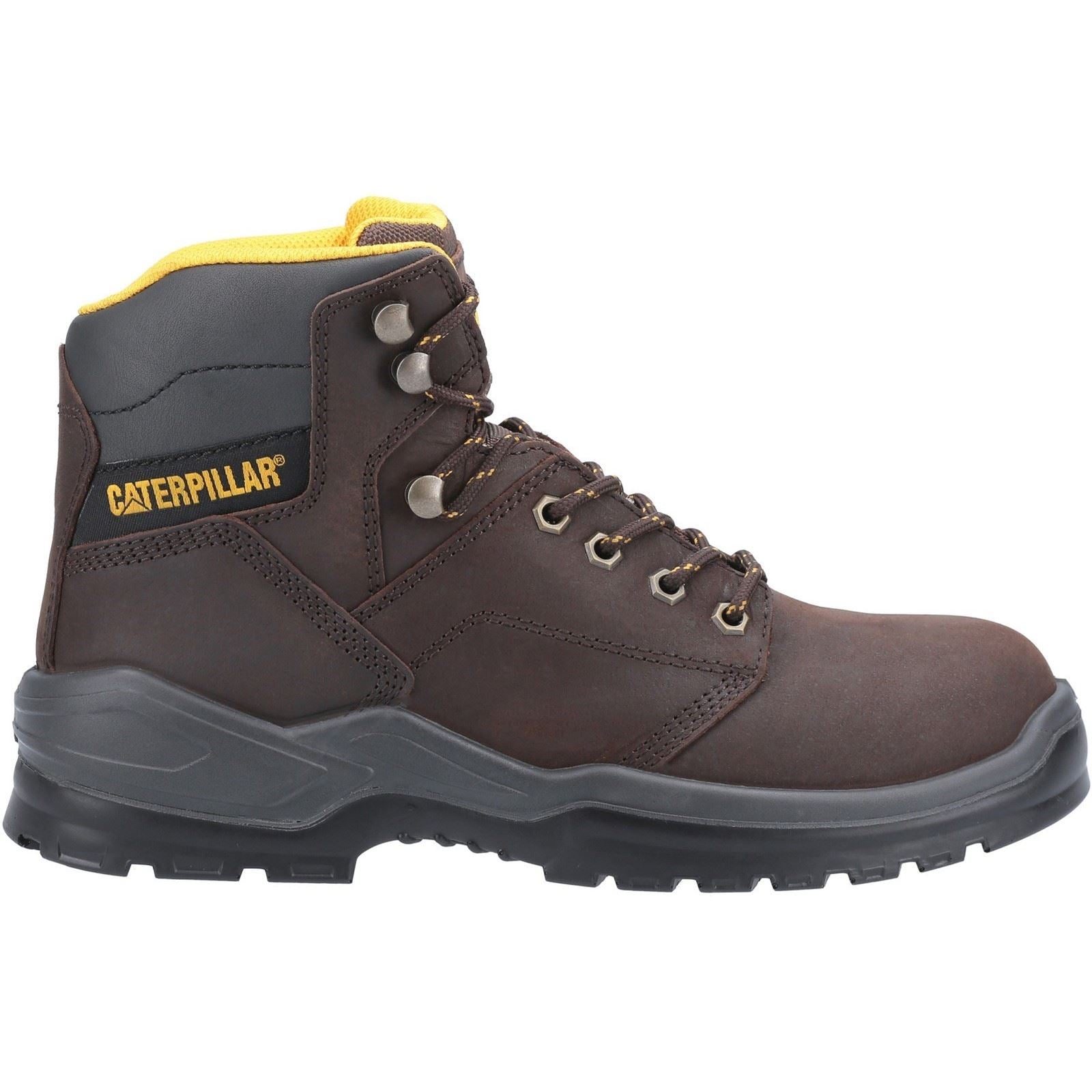 Caterpillar Striver Leather Brown Safety Boots