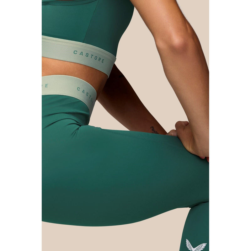 Castore Adapt Legging Synthetic Women's Dark Turquoise Sports Leggings