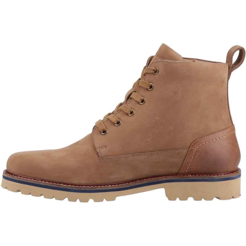 Hush Puppies Maguire Nubuck Men's Tan Ankle Boots