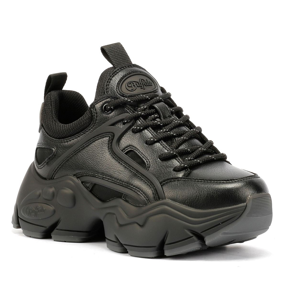 Buffalo Binary C Women's Black Sneakers