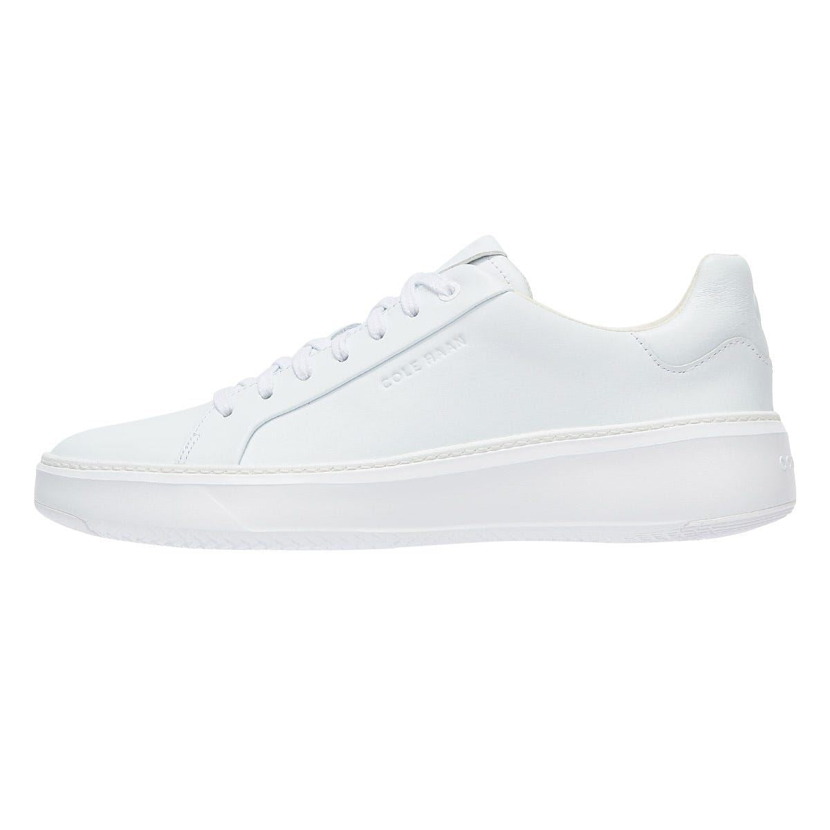 Cole Haan Grandprø Topspin Leather Men's Optic White Sneakers