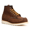 Red Wing 8836 6 Inch Moc Toe Suede Men's Chocolate Boots