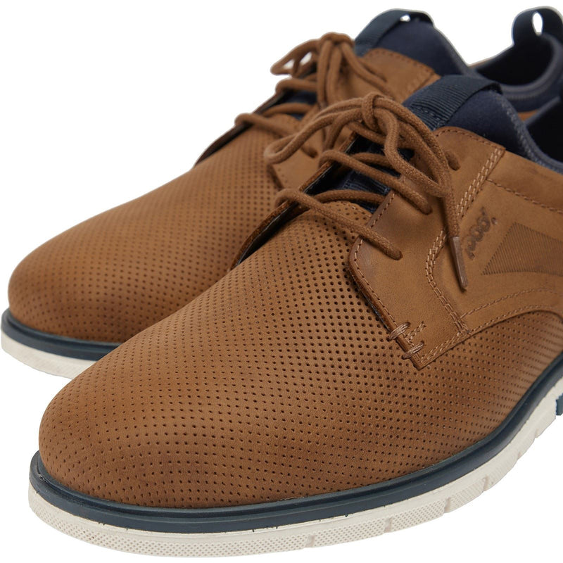 Pod Murphy Leather Men's Tan Lace-Up Shoes