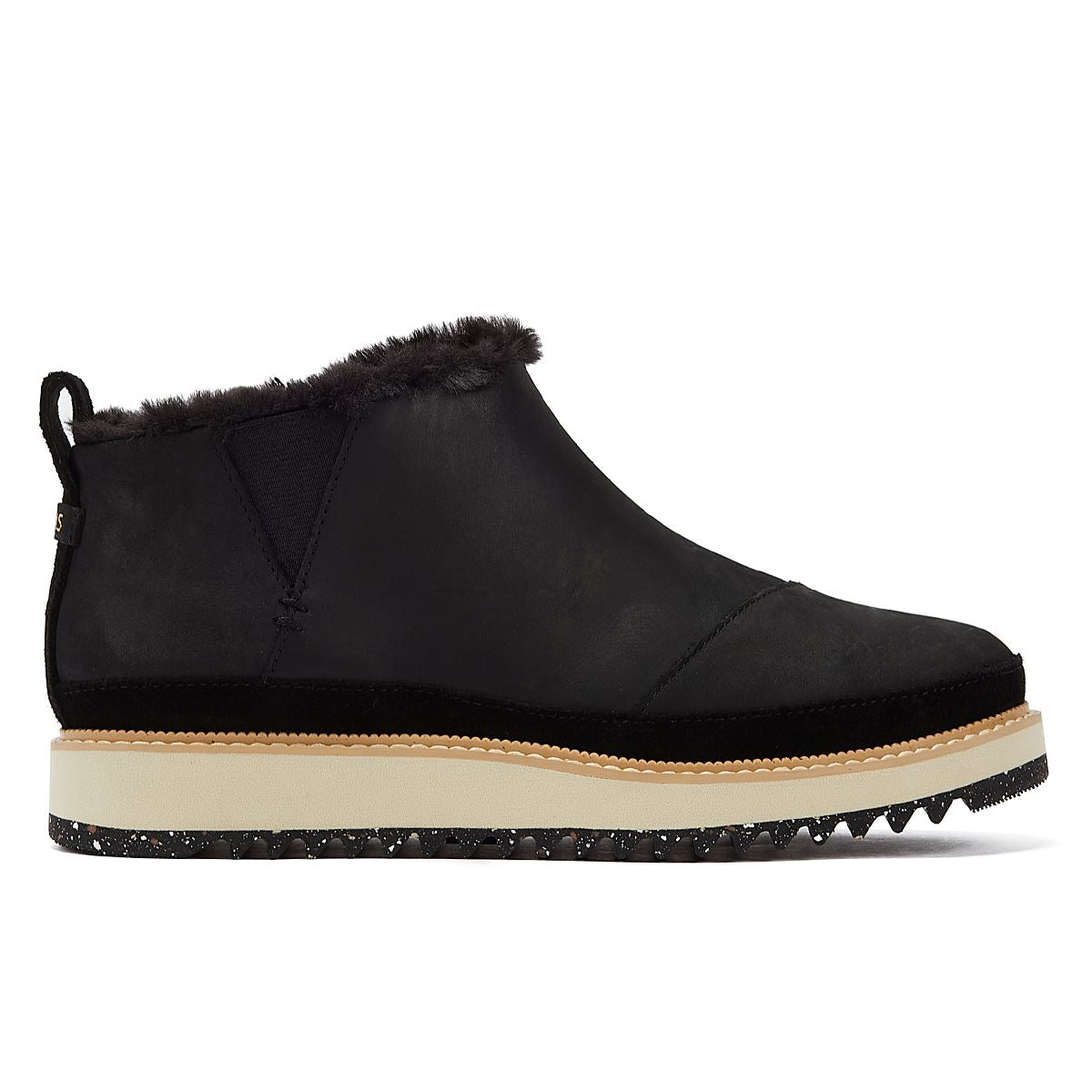 TOMS Marlo Oiled-Nubuck Women's Black Boots