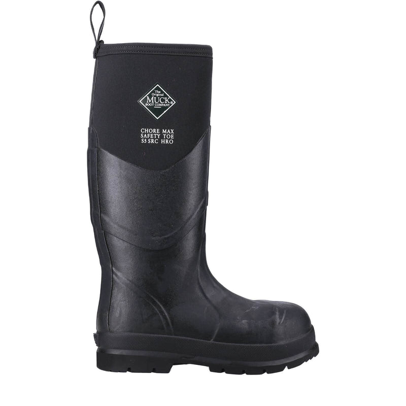 Muck Boots Chore Max S5 Rubber Black Wellington Boots