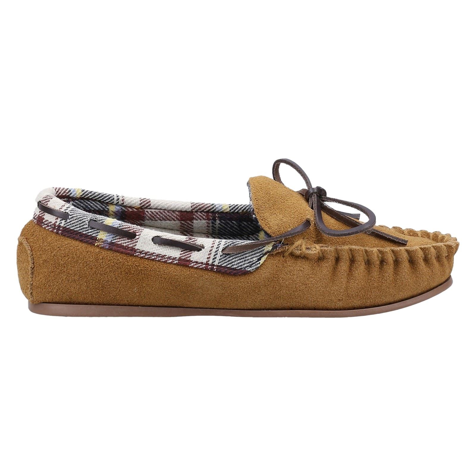 Cotswold Chatsworth Suede Women's Tan Slippers