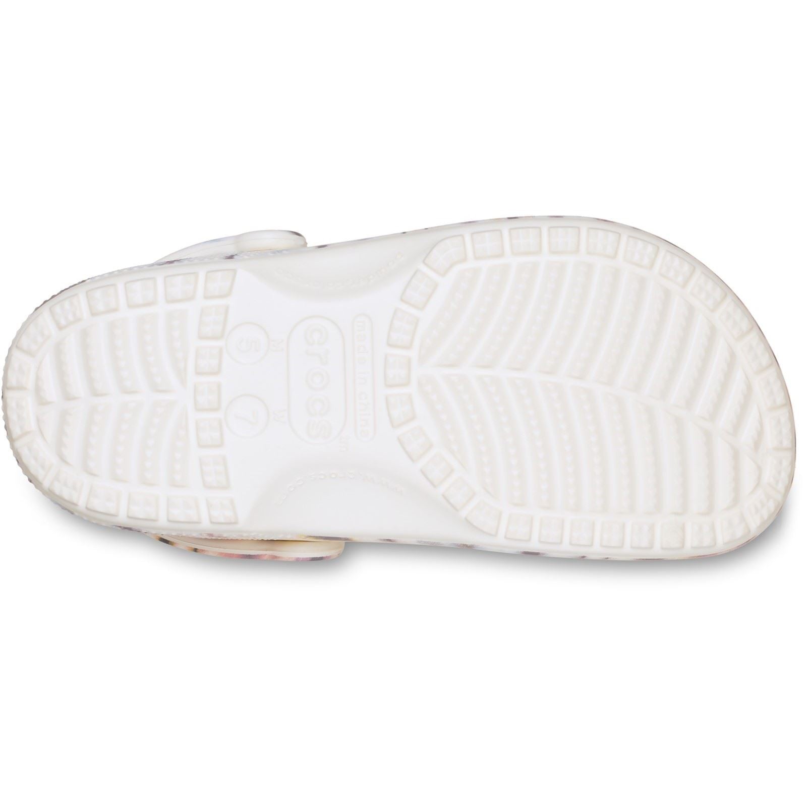 Crocs Classic Tie Dye Thermoplastic Women's Chalk/Multi Clogs