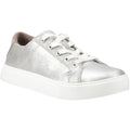 TOMS Kameron Leather Women's Silver Sneakers