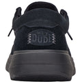 HEYDUDE Wally X Suede Men's Black Boat Shoes