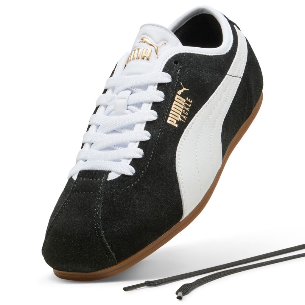 Puma Tackle Suede Women's Black Sneakers
