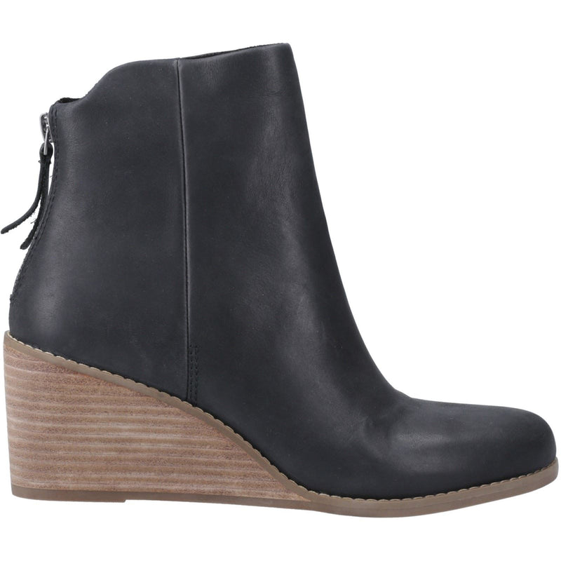 TOMS Casey Leather Women's Black Boots