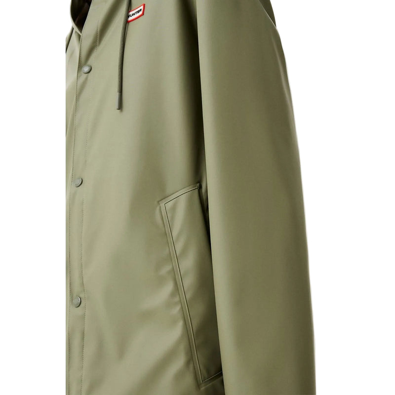 Hunter Izzy Hooded Unisex Adults Green Jacket