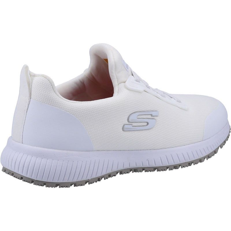 Skechers Workwear Squad SR Textile Women's White Safety Sneakers