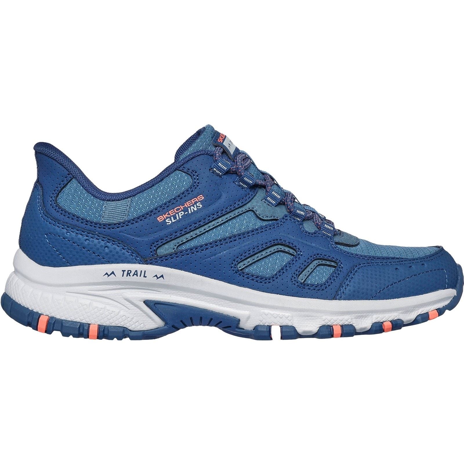 Skechers Slip-ins Hillcrest Kamalino Synthetic Women's Navy/Coral Hiking Boots