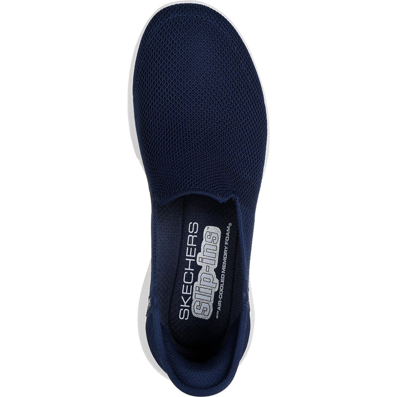 Skechers GO WALK Joy Vela Textile Women's Navy/White Sneakers