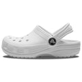 Crocs Kids' Classic Clog Synthetic White Loafers
