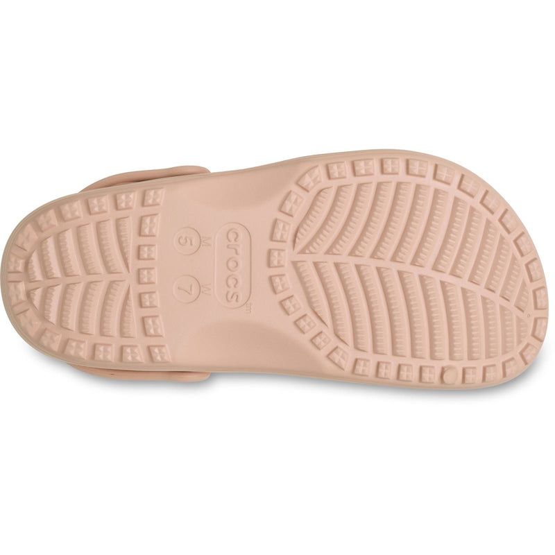 Crocs Classic Floral Cut Out Thermoplastic Pink Caramel Clogs