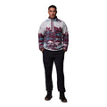 Columbia Helvetia II Printed Half Snap Fleece Men's Red Zip Neck Pullovers