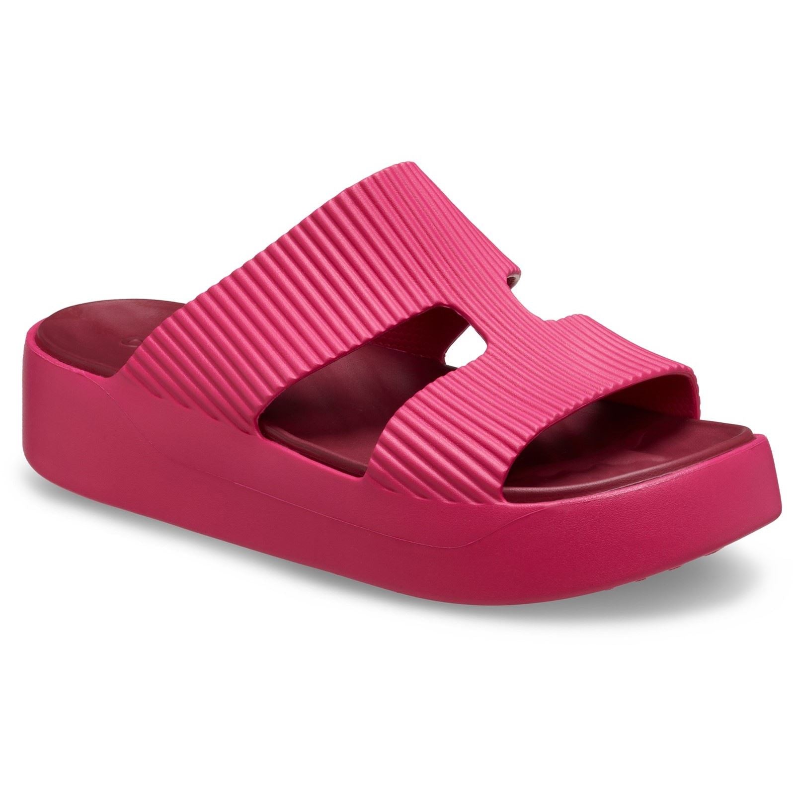Crocs Getaway Platform Synthetic Women's Dragon Fruit Sandals
