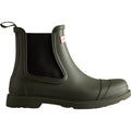 Hunter Commando Rubber Men's Dark Olive Wellington Boots