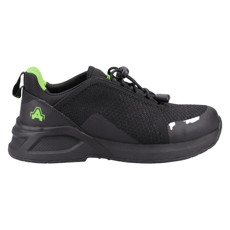 Amblers Safety 610 Polyester Women's Black Safety Sneakers