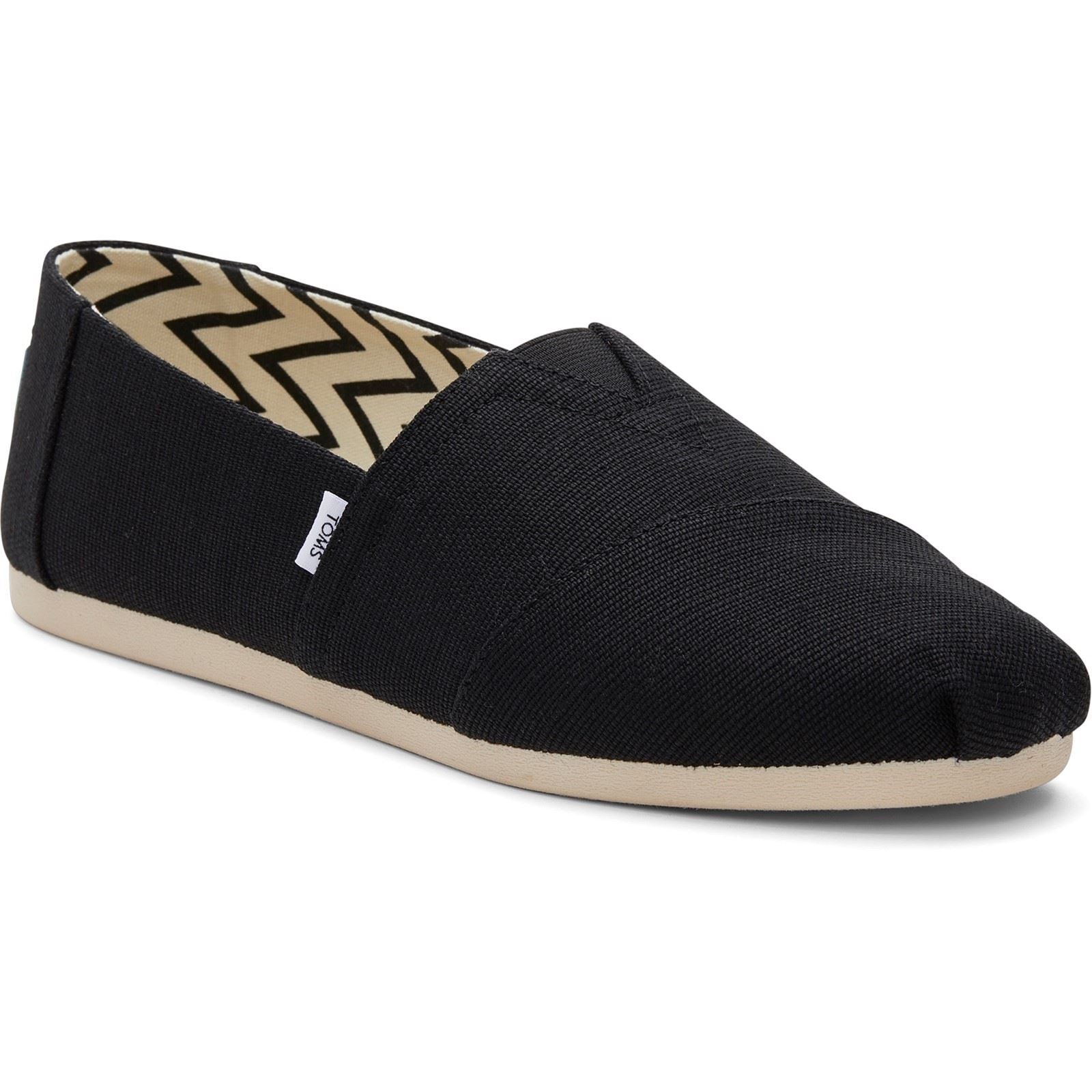 TOMS Alpargata Cotton Women's Black Sandals