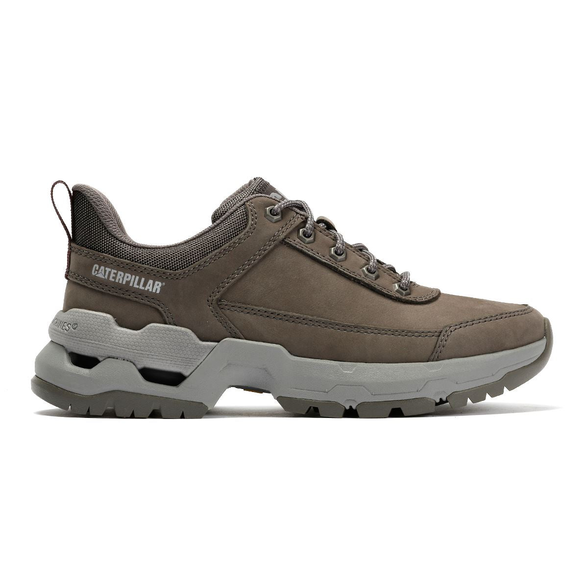 Caterpillar Surge Hiker Lo Waxy Nubuck Men's Dark Gull Gray Lace-Up Shoes