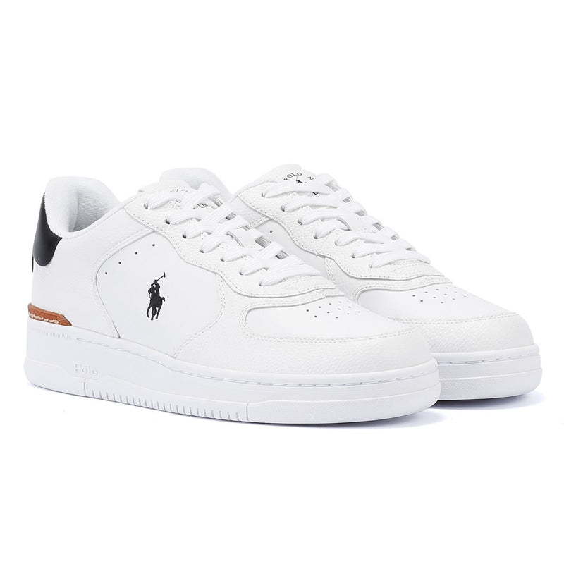 Ralph Lauren Masters Court Low Men's White/Black Sneakers