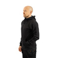 Helly Hansen Workwear Manchester Zip Cotton Men's Black Hooded Sweatshirt