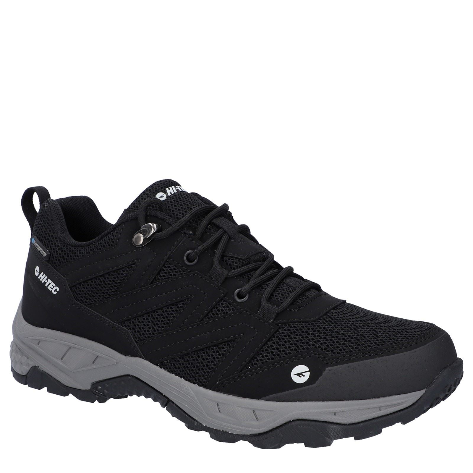 Hi-Tec Saunter WP Synthetic Mesh Men's Black Hiking Boots
