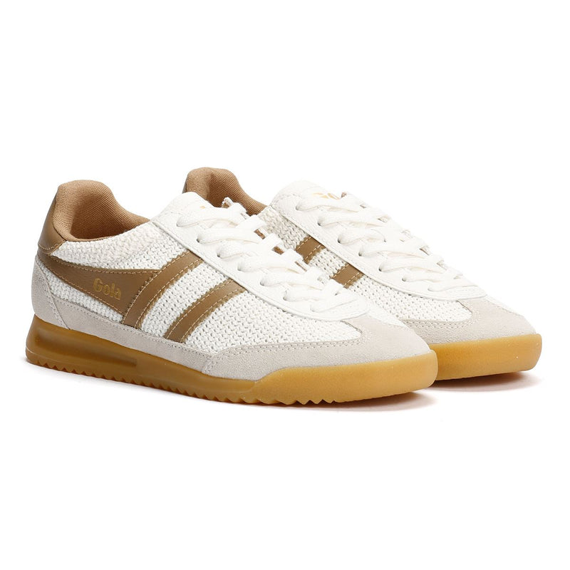 Gola Tornado Zephyr Women's Off White/Light Caramel Trainers