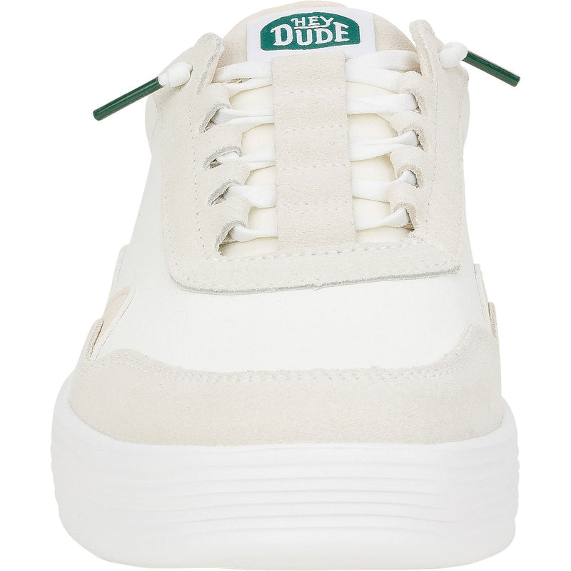 HEYDUDE Hudson Classic Suede Men's Light Beige/White Sneakers