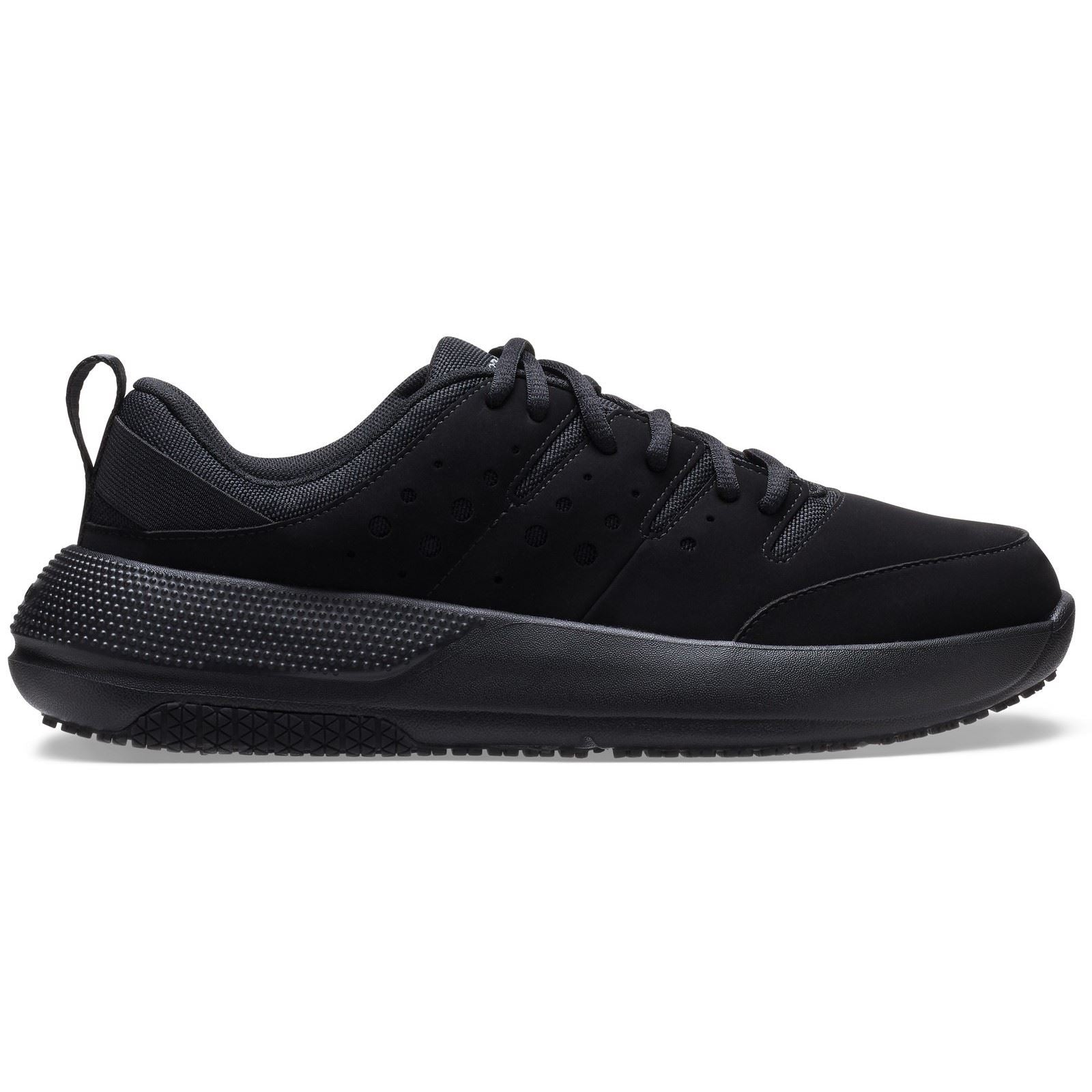 Crocs On the Clock Synthetic Men's Triple Black Sneakers