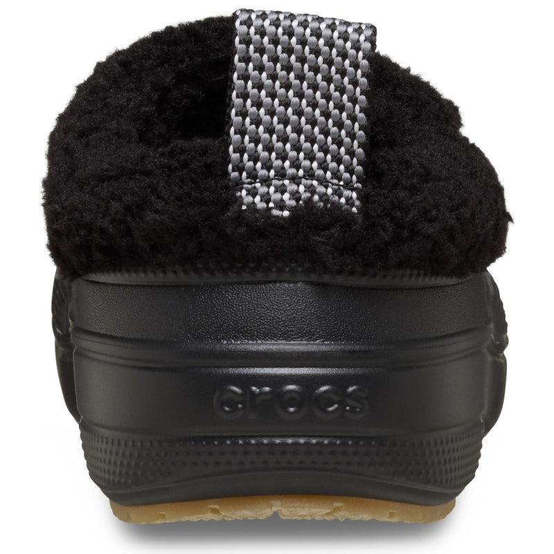 Crocs Classic Lined Shorty Thermoplastic Black Slippers