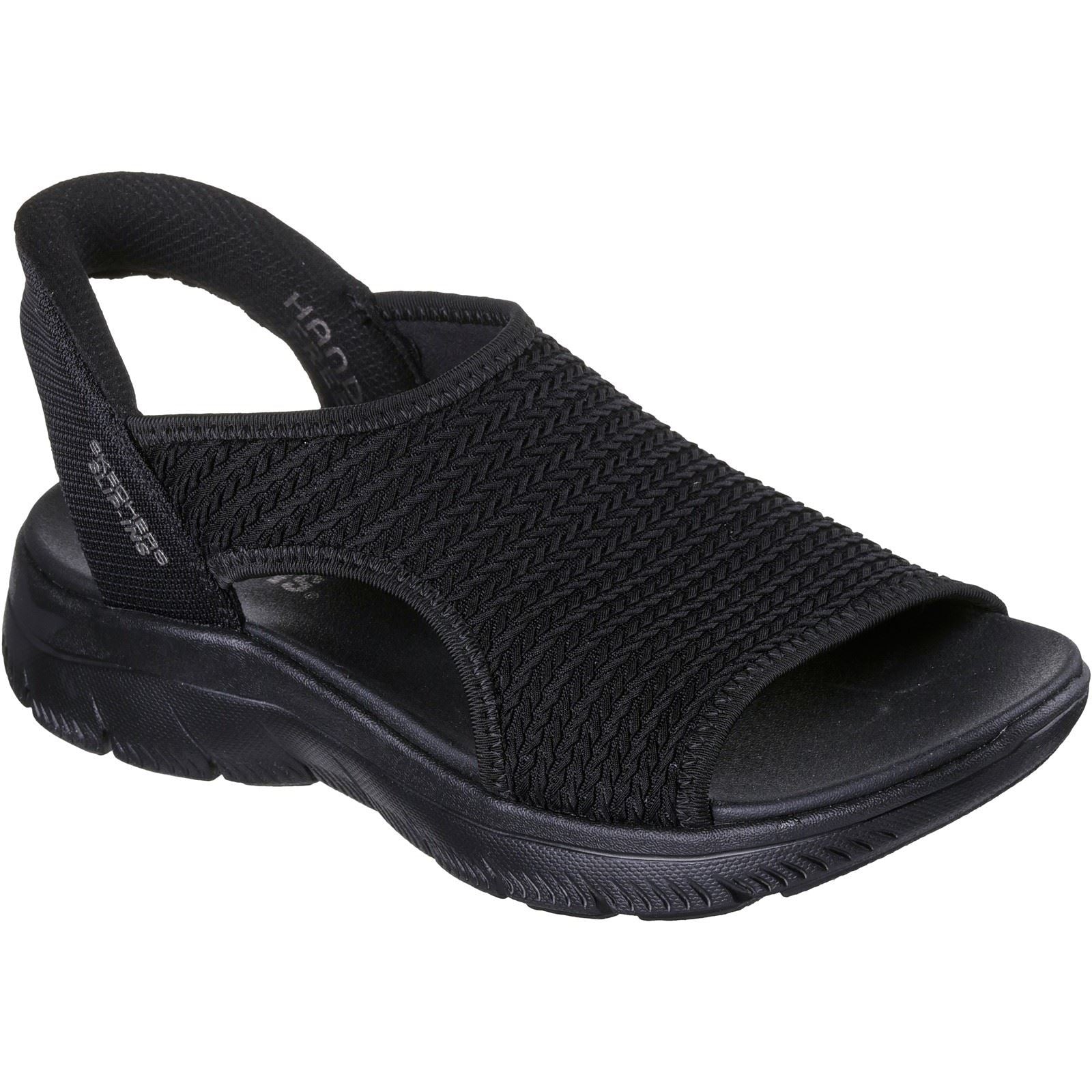 Skechers Summits Sweetly Evolved Textile Women's Black Sandals