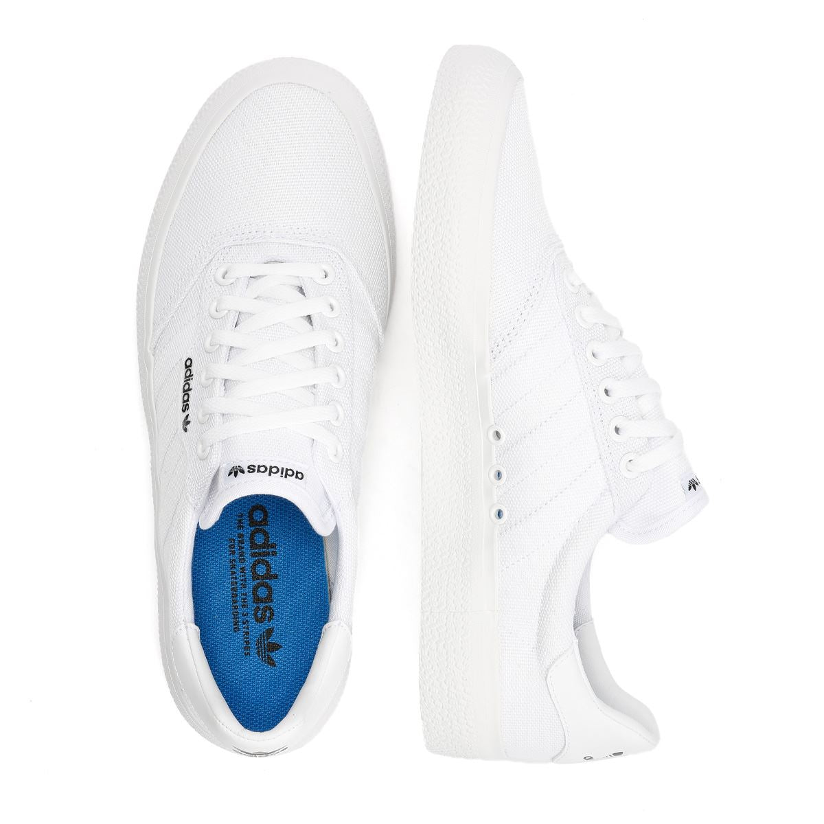 Adidas 3MC Canvas White Sneakers